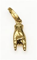 Charm Gioielleria Dossena  in Yellow Gold CHOR-207-253 - CHOR-207-253